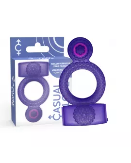 CASUAL LOVE - RING DOPPELTER GENUSS LILA RING