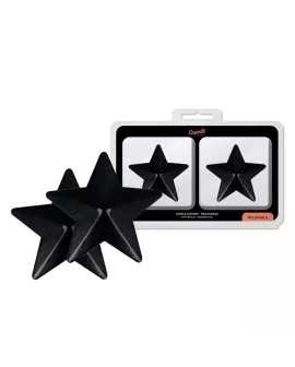 Coquette Chic Desire - Nippelabdeckungen Schwarze Sterne