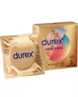 Durex Echte Gefühl Kondome - 3 Einheiten