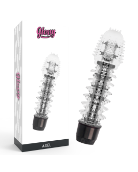 Glossy Axel Black Vibrator - Schwarzer Erotik-Vibrator