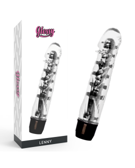 GLOSSY - LENNY VIBRATOR SCHWARZ