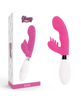 Glossy Kaninchen Elvis - Rosa Erotik-Vibrator