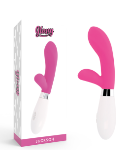 Glossy Jackson Kaninchen Vibrator - Rosa