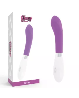 Glossy John Vibrator in Lila - Erotik Vibrator