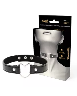 Coquette Chic Desire - Vegane Leder-Halskette Herz
