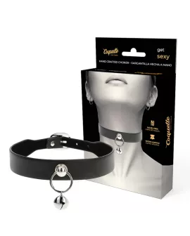 Coquette Chic Desire - Vegane Leder-Halskette Rassel Damen