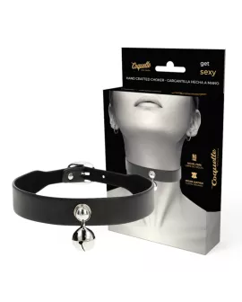 Coquette Chic Desire - Vegan Leder Halskette Damen Rassel