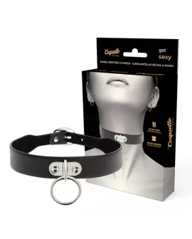COQUETTE CHIC DESIRE - HALSKETTE AUS VEGANEM LEDER FETISCH-ACCESSOIRE