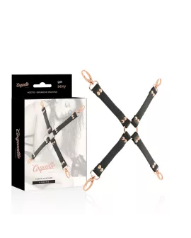 Coquette Chic Desire - Fantasy Hog Tie Veganes Leder