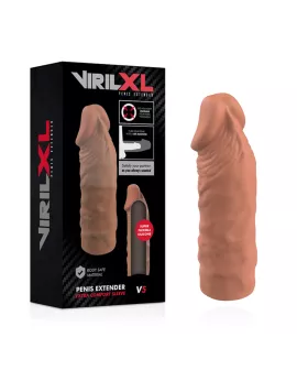 VIRILXL - Flüssiges Silikon V5 Braune Penisverlängerung