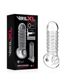VIRILXL - Penisverlängerung und Hülle V15 Transparent