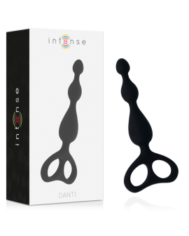 Intense - Schwarzer Anal-Dildo Erotik