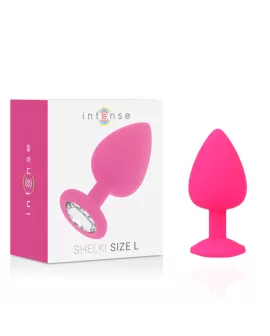 Intense Shelki L - Großer Analplug Fuchsia
