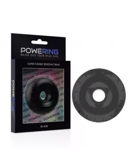 POWERING - SUPER FLEXIBLER UND WIDERSTANDSFÄHIGER PENISRING 5CM PR08 SCHWARZ