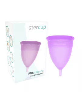 Stercup - FDA Silikon-Menstruationscup Flieder - Größe L