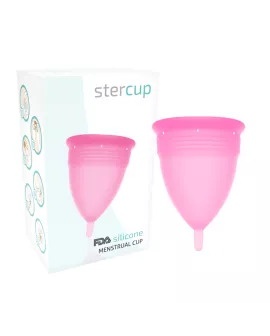 STERCUP - FDA SILIKON-MENSTRUALCUP ROSA - GRÖSSE L