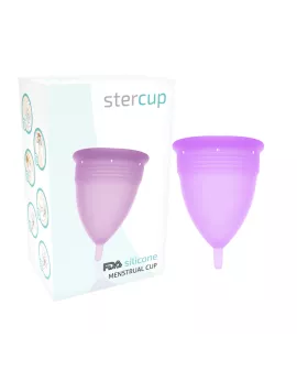 Stercup FDA Silikon Menstruationscup Flieder - Größe S