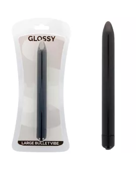 Glossy - Schlanker Vibrator Schwarz Erotik