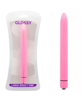 Glossy Schlanker Vibrator Deep Rose - Erotik