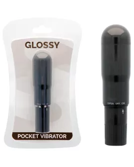 Glossy Taschenvibrator Schwarz - Vibrator Erotik