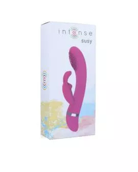 INTENSE - Susy Oszillierender Silikon-Kaninchenvibrator Rosa