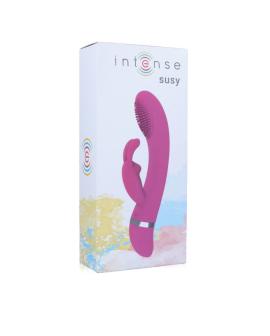 INTENSE - Susy Oszillierender Silikon-Kaninchenvibrator Rosa