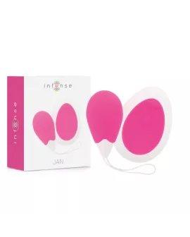 Intense Jan Egg Vibrator mit Fernbedienung - Rosa