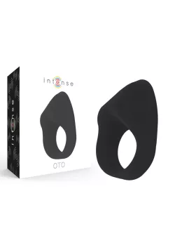 Intense OTO - Schwarzer Wiederaufladbarer Vibratorring