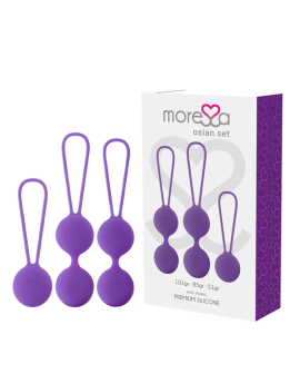 MORESSA Osian Premium Set - Lila Silikon