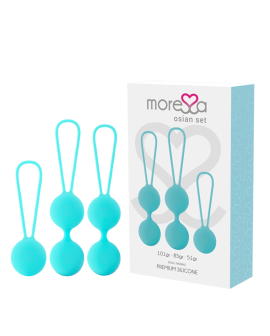 MORESSA Osian Set Premium - Türkis Silikon