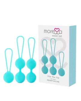 MORESSA Osian Set Premium - Türkis Silikon