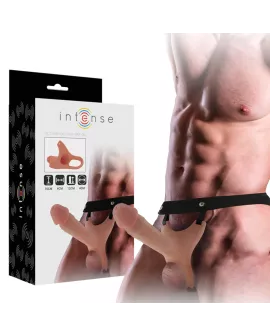 INTENSE - Hohlgürtel mit Silikon-Dildo 16 x 3,5 cm