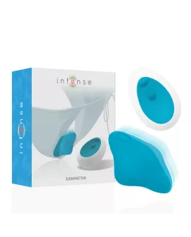Intense - Samantha Pantie Fernbedienung Blau