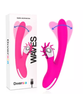 Diversia Hasenwellen Vibrator 24 cm - Erotik