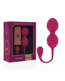 RITHUAL - NISHA - WIEDERAUFLADBARE VIBRIERENDE KEGELBLLE ORCHIDEE
