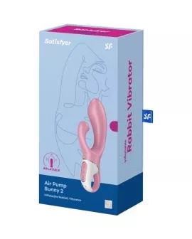 Satisfyer Luftpumpe Bunny 2 Rosa - Erotik