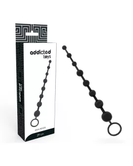 ADDICTED TOYS - ANALPERLEN 29 CM SCHWARZ