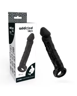 Addicted Toys - Dong-Verlängerung Schwarz