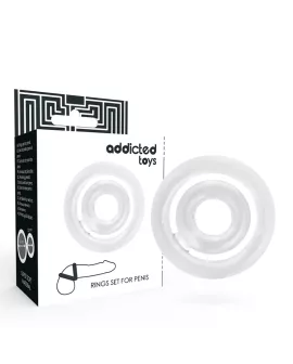 Addicted Toys - Potenz-C-Ring Penis Klar