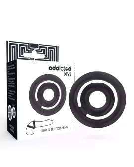 ADDICTED TOYS - POTENZ-C-RING PENIS SCHWARZ