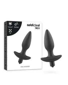 Addicted Toys - Anal-Massager Plug mit Vibration Schwarz