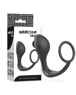 Addicted Toys - Analplug mit schwarzem Silikonring