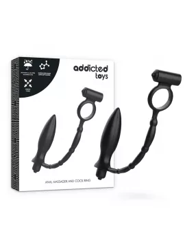 ADDICTED TOYS - ANALPLUG MIT VIBRATIONSRING