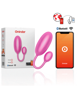 Oninder Tokyo Vibrierendes Ei Rosa - 7,5 x 3,2 cm App