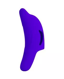 Pretty Love Delphini - Dunkelblauer Fingerstimulator