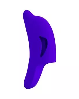 Pretty Love Delphini - Dunkelblauer Fingerstimulator
