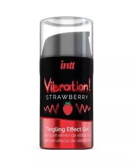 INTT - Intimstimulierendes Vibrationsgel Erdbeere 15 ml