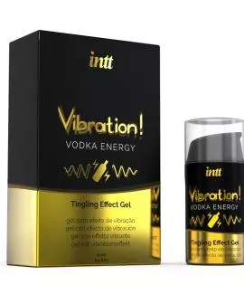 INTT - Kraftvolles Intim-Vibrationsgel Vodka 15 ml