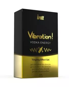 INTT - Kraftvolles Intim-Vibrationsgel Vodka 15 ml