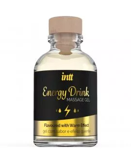 INTT MASSAGE & ORAL SEX - MASSAGEGEL MIT AROMATEM ENERGIE-CA-DRINK UND ERWÄRMUNGSEFFEKT